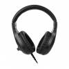 Sluchátka k PC C-TECH MHS-05U, USB černá