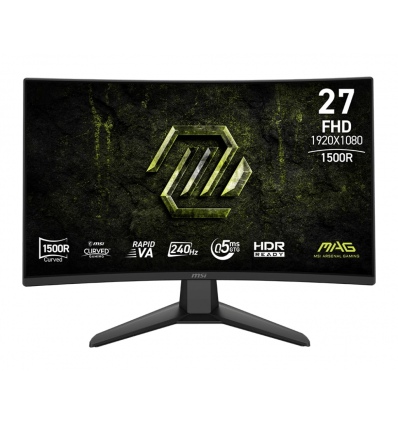 MSI MAG/274CF X24/27"/VA/FHD/240Hz/0,5ms/Černá/3R