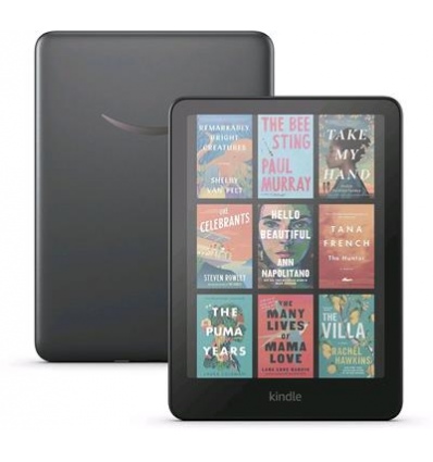 E-book Amazon Kindle Colorsoft (16 GB), barevný display, metallic black, BEZ REKLAM