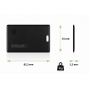 EVOLVEO TrackCard, Bluetooth lokátor s Apple Find My, černý