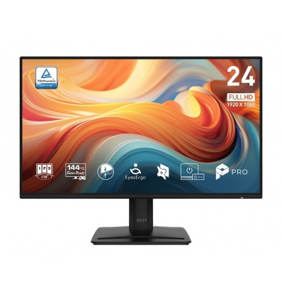 MSI Pro/MP242 E14A/23,8"/IPS/FHD/144Hz/1ms/Černá/2R