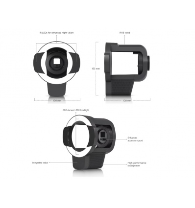 Ubiquiti UACC-Pro-Bullet-Enhancer-B, Pro Bullet Enhancer, černá