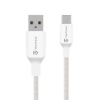 Tactical Stitch Thread Cable USB-A/USB-C 0.3m White