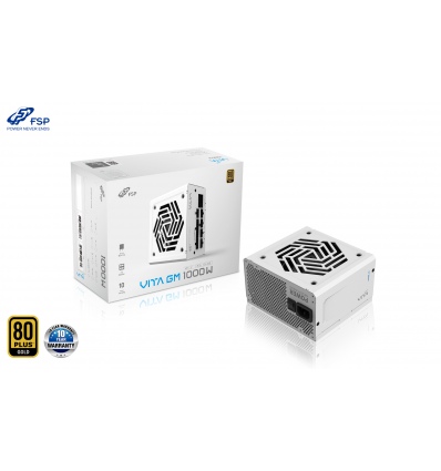 FSP VITA GM White/1000W/ATX 3.1/80PLUS Gold/Modular/Retail