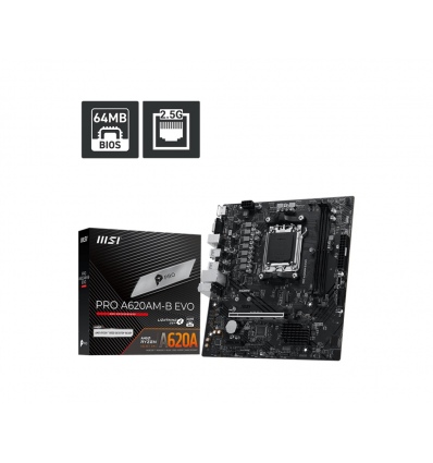 MSI PRO A620AM-B EVO/AM5/mATX
