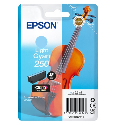 Epson Singlepack Light Cyan 250 ink