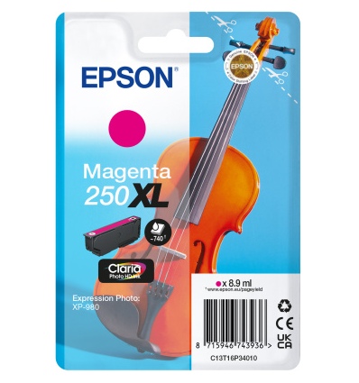 Epson Singlepack Magenta 250XL ink