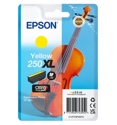 Epson Singlepack Yellow 250XL ink