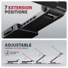 AXAGON STND-LRB, hliníkový stojan pro notebooky 10"-17.3" s nast. výškou, úhlem a 360° rotací, černý