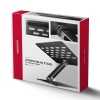 AXAGON STND-LQB, hliníkový HQ stojan pro notebooky 10"-17.3", nastavitelná výška a úhel, černý