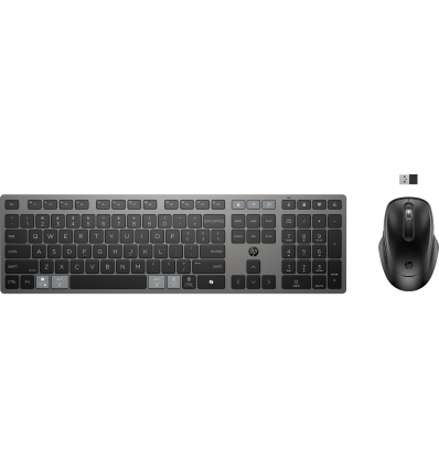HP 725 Capacitor Wireless Keyboard and Mouse