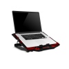 EVOLVEO Ania 5R, chladicí podložka pro notebook, 5x ventilátor, červené podsvícení