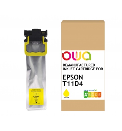 WECARE ARMOR ink kompatibilní s Epson C13T11D440, žlutá/yYellow