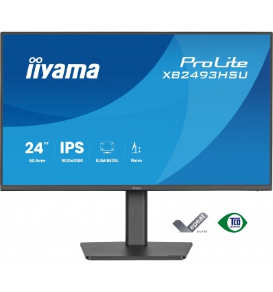 iiyama ProLite/XB2493HSU-B1/23,8"/IPS/FHD/120Hz/1ms/Černá/3R