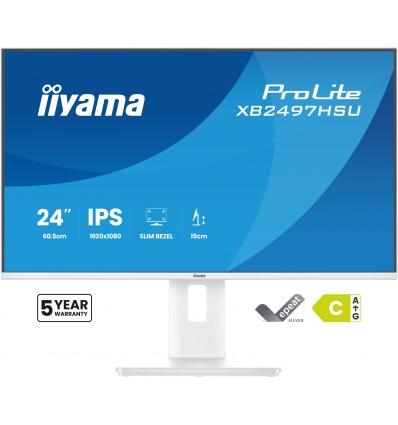 iiyama ProLite/XB2497HSU-W1/23,8"/IPS/FHD/120Hz/4ms/Bílá/5R