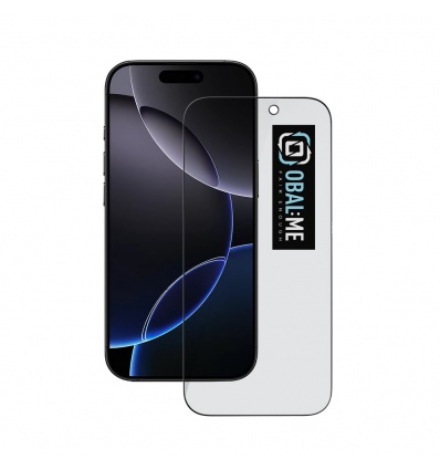 OBAL:ME Privacy 5D Tvrzené Sklo pro Apple iPhone 17/17 Pro Black