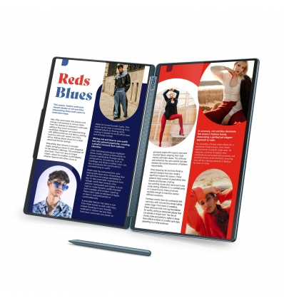 Lenovo Yoga Book 9/14IAH10/U7-255H/14"/2880x1800/T/32GB/1TB/Intel int/W11P/Tidal Teal/3R On-Site