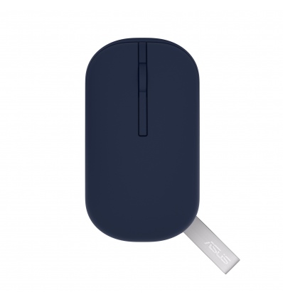 ASUS Marshmallow MD100 Lite/Cestovní/Optická/1 600 DPI/USB+BT/Modrá