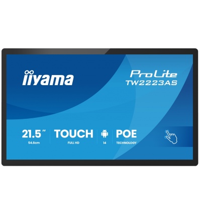 22" iiyama TW2223AS-B3P:IPS,FHD,Android