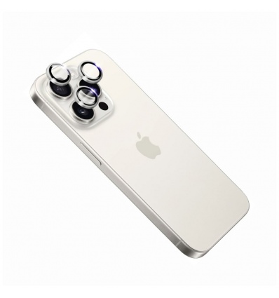 FIXED Sapphire Camera Glass iPhone 15Pro/15PM, sil