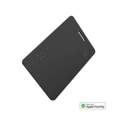 Smart tracker FIXED Tag Card 2,Find My, černý