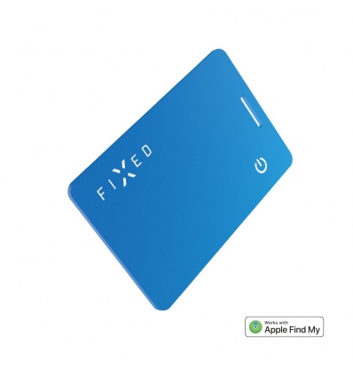 Smart tracker FIXED Tag Card 2,Find My, modrý