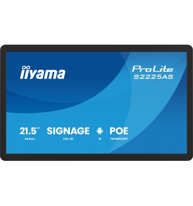 22" iiyama S2225AS-B1P:IPS,FHD,Android
