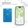 Smart tracker FIXED Tag Card 2,Find My, modrý