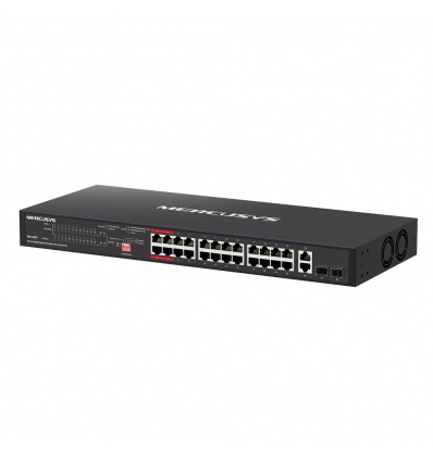 Mercusys MS128GP 28xGb rack switch(24xPOE+)