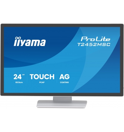 24" LCD iiyama T2452MSC-W1AG-IPS,FHD,10P