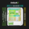 EVOLVEO Xenon, Midi Tower/ 4x ARGB/ mesh+sklo