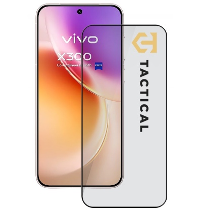 Tactical Glass Shield 5D sklo pro Vivo X300 Black