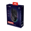 Trust GXT 121 Felox+/Herní/Optická/Pro praváky/10 000 DPI/Drátové USB-A/Černá
