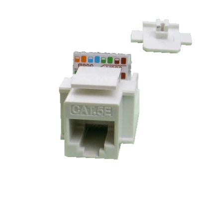 DATACOM Keystone UTP Cat5e samozářezový bílý