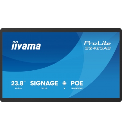 24" iiyama S2425AS-B1P:IPS,FHD,Android