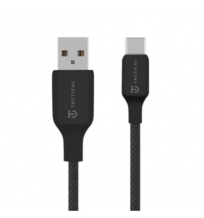 Tactical Stitch Thread Cable USB-A/USB-C 1m Black