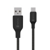 Tactical Stitch Thread Cable USB-A/USB-C 1m Black