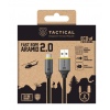 Tactical Fast Rope Aramid 2.0 Cable USB-A/USB-C 2m