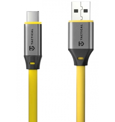 Tactical Fat Man 2.0 Cable USB-A/USB-C 1m Yellow