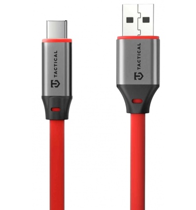 Tactical Fat Man 2.0 Cable USB-A/USB-C 1m Red