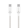 Tactical Stitch Thread Cable USB-C/USB-C 0.3m White
