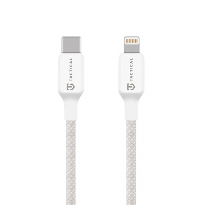 Tactical Stitch Thread Cable USB-C/Lightning 1m White