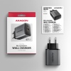 AXAGON ACU-PQ67, GaN nabíječka do sítě 67W, výstup USB-A + USB-C, PD3.0/PPS/QC4+/SFC2.0/Apple