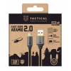 Tactical Fast Rope Aramid 2.0 Cable USB-A/USB-C 0.3m