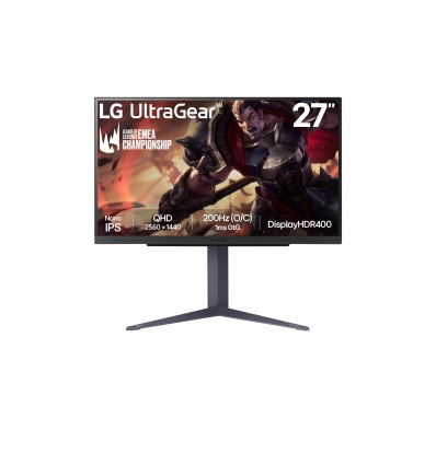 LG UltraGear/27GS85Q-B/27"/IPS/QHD/180Hz/1ms/Black/2R