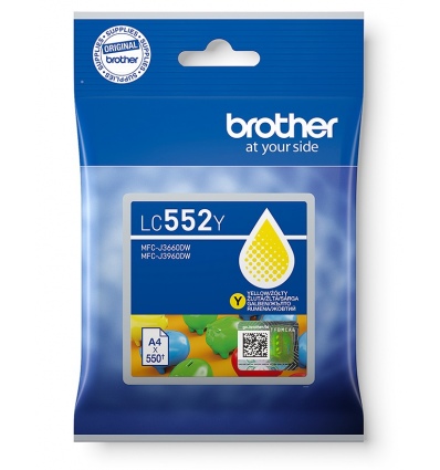 Brother LC-552Y - inkoust žlutý