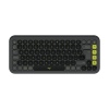 Logitech Pop Icon Keyboard bluetooth, Graphite US