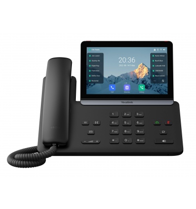 Yealink SIP-T88W SIP telefon, PoE, 7"bar. LCD, GigE, 16 SIP účtů, BT, Wi-Fi 6