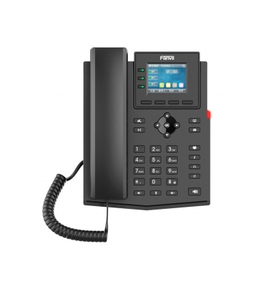 Fanvil X303-2, dvouvodičový IP telefon, 4 SIP účty, 2,4" barevný displej, 3DSS
