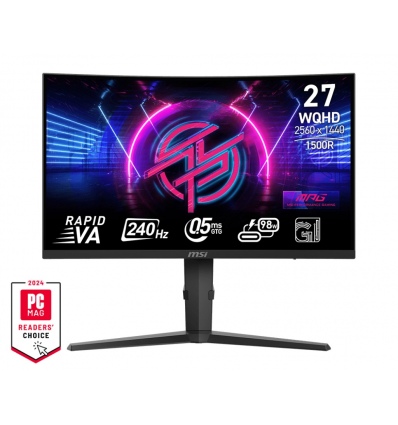 MSI MPG/275CQRXF/27"/VA/QHD/240Hz/0,5ms/Černá/3R